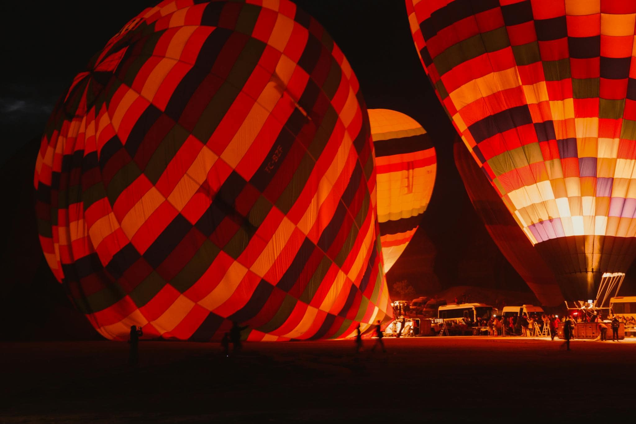 getting ready to fly balloons in cappadocia Home